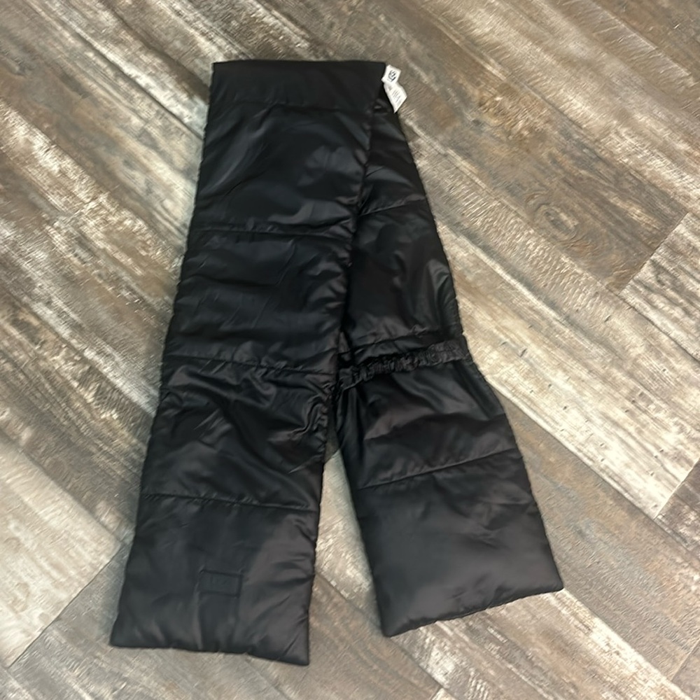 UGG Black Quilted Scarf